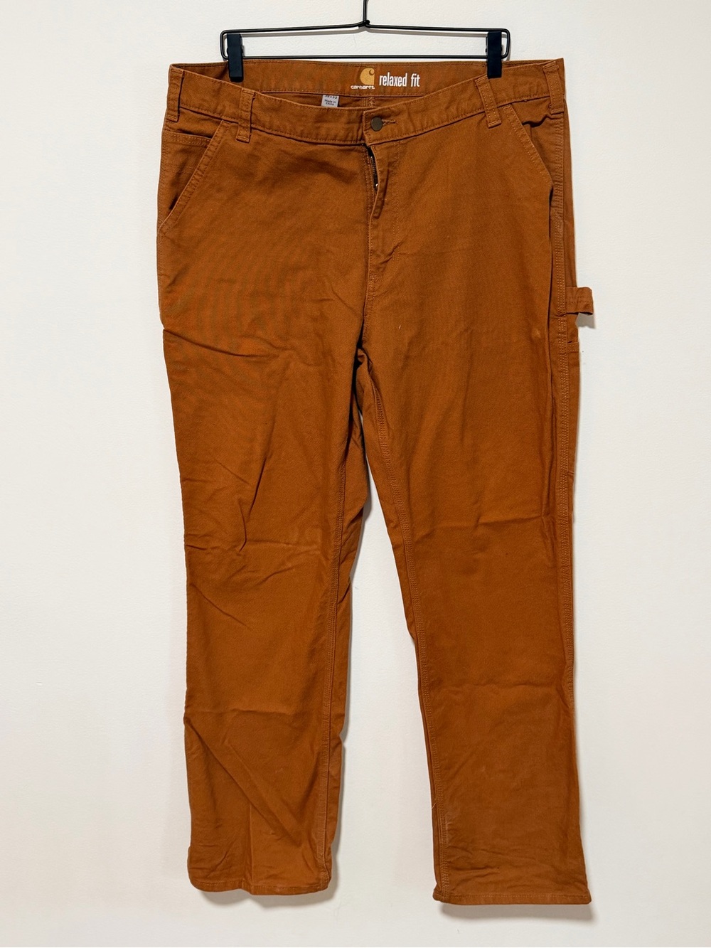 Carhartt Relaxed Fit Men’s Carpenter Pants - Rust Brown